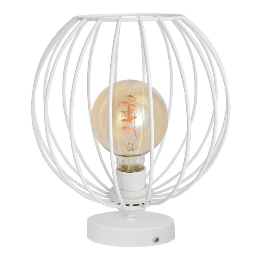 Lampada da tavolo MERCURE 1xE27/15W/230V bianco