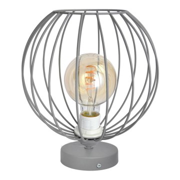 Lampada da tavolo MERCURE 1xE27/15W/230V grigio