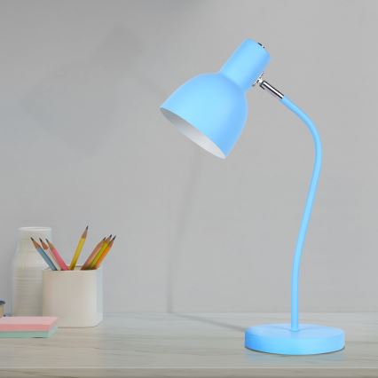 Lampada da tavolo MIMI 1xE27/10W/230V blu