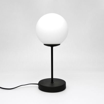 Lampada da tavolo MOON 1xE27/15W/230V nero