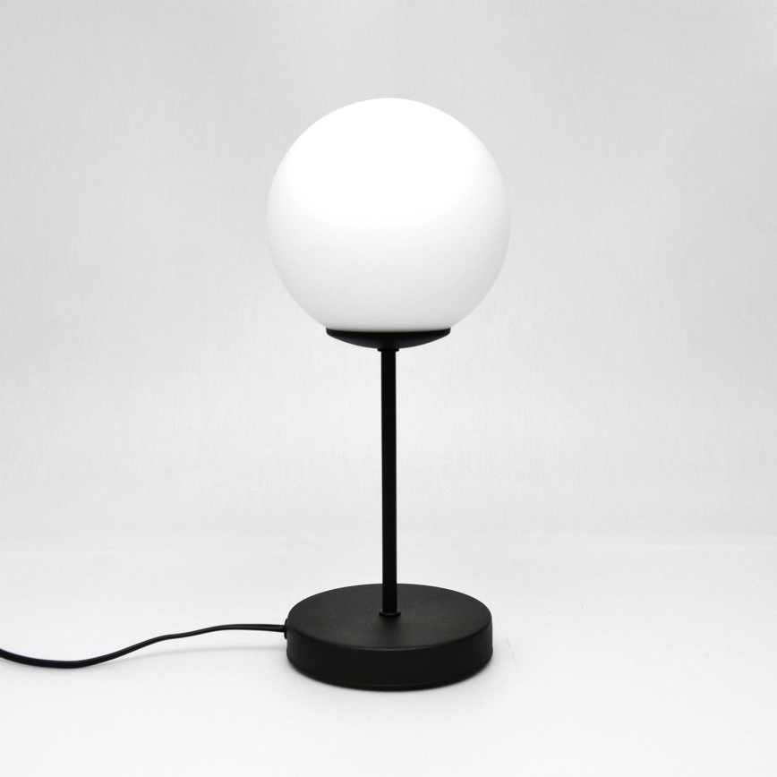 Lampada da tavolo MOON 1xE27/15W/230V nero