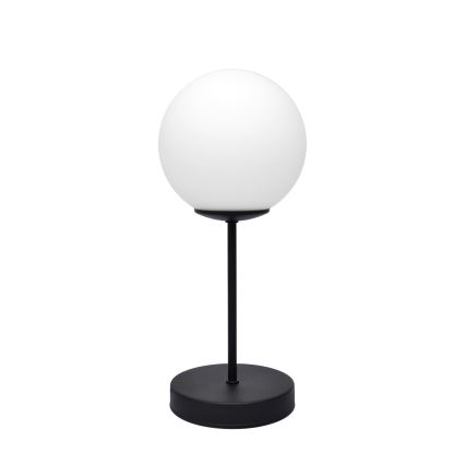 Lampada da tavolo MOON 1xE27/15W/230V nero