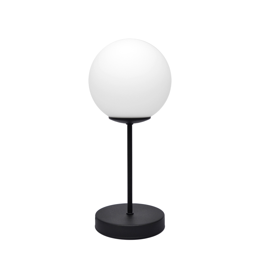 Lampada da tavolo MOON 1xE27/15W/230V nero