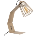 Lampada da tavolo NANDO 1xE27/15W/230V beige