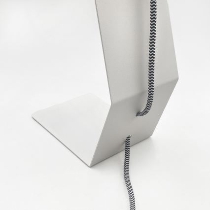 Lampada da tavolo NANDO 1xE27/15W/230V bianca