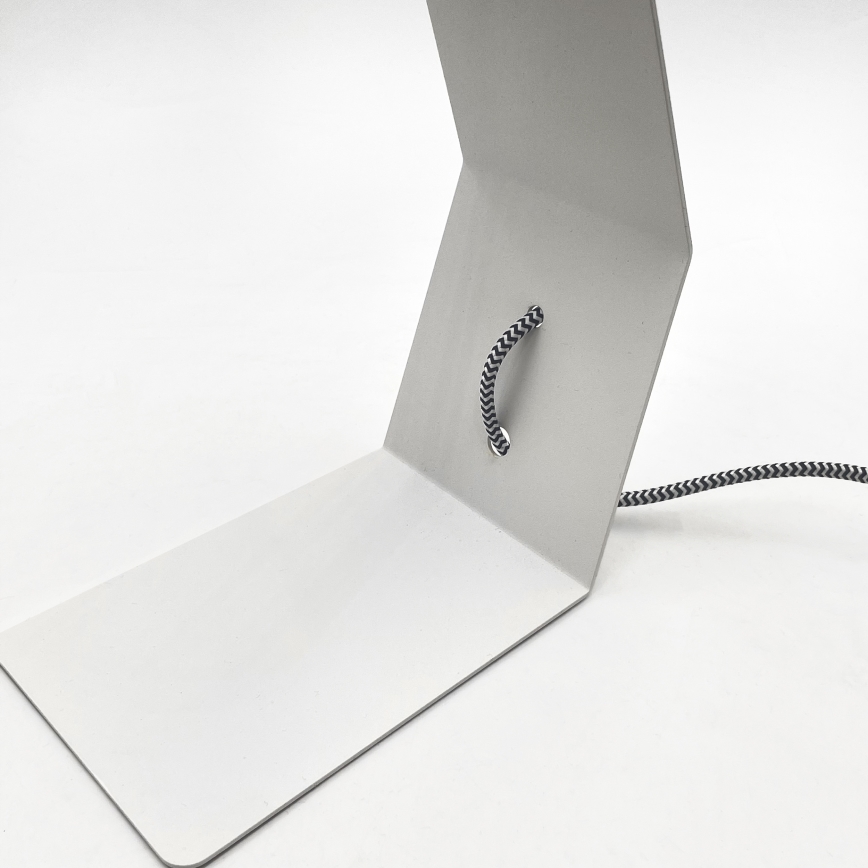 Lampada da tavolo NANDO 1xE27/15W/230V bianca