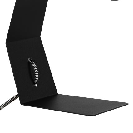 Lampada da tavolo NANDO 1xE27/15W/230V nera