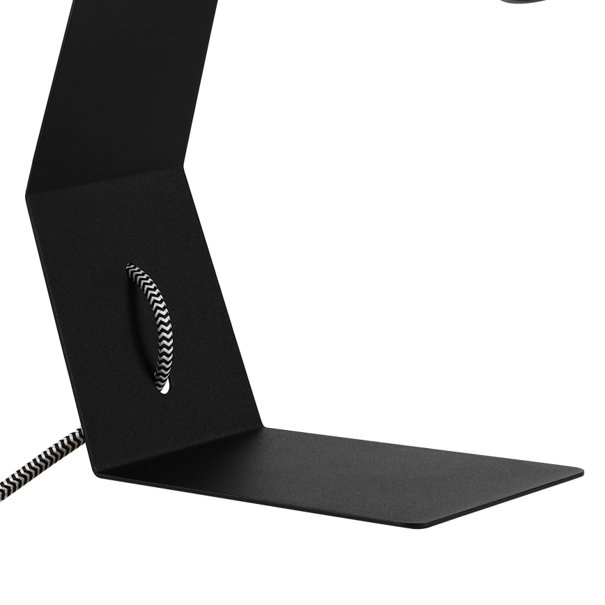 Lampada da tavolo NANDO 1xE27/15W/230V nera