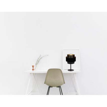 Lampada da tavolo NESS 1xE27/60W/230V nero