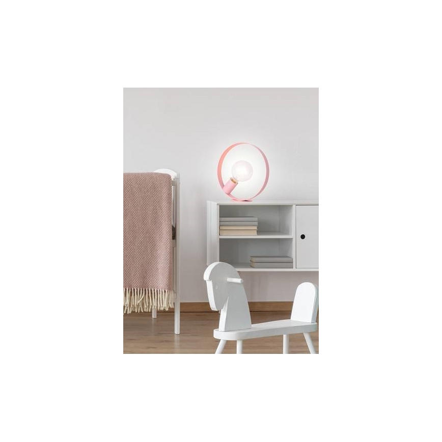Lampada da tavolo NEXO 1xE27/40W/230V rosa