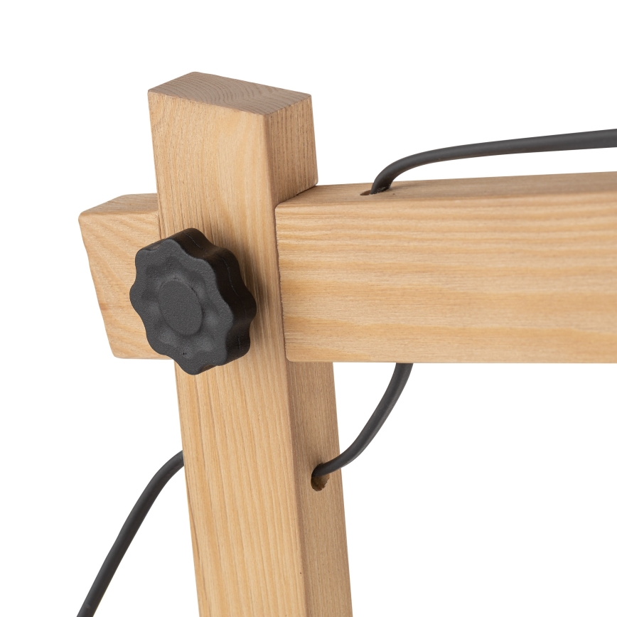 Lampada da tavolo OSLO 1xE27/15W/230V pino/nero