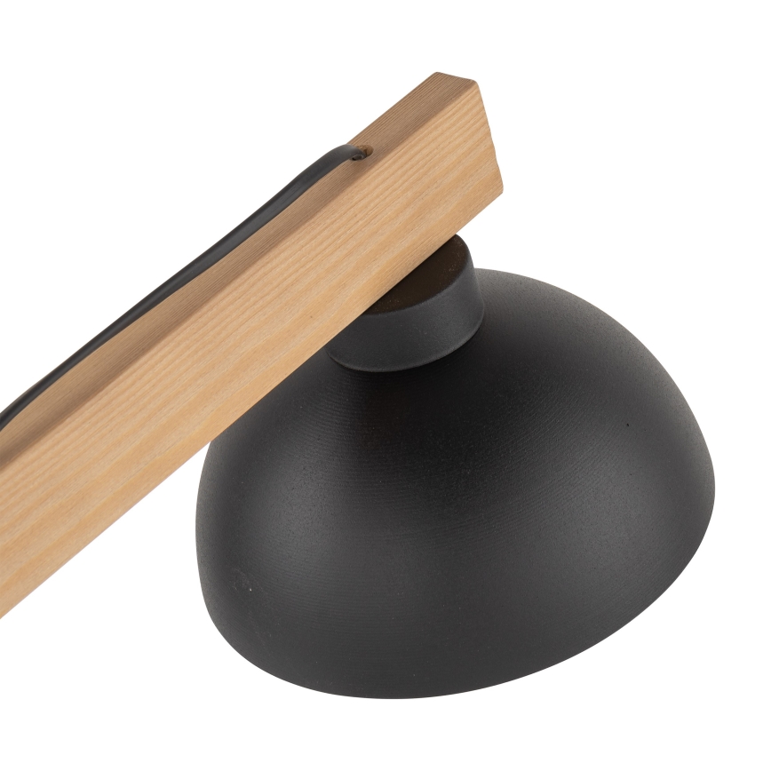 Lampada da tavolo OSLO 1xE27/15W/230V pino/nero
