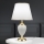 Lampada da tavolo OVUM 1xE27/40W/230V 48 cm ceramiche bianco/oro