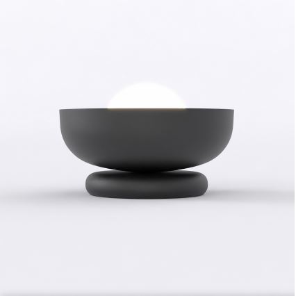 Lampada da tavolo OZZY 1xG9/8W/230V nera