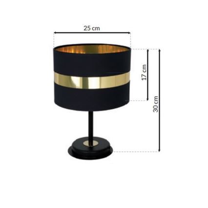 Lampada da tavolo PALMIRA 1xE27/60W/230V