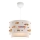 Lampada da tavolo per bambini CANDY 1xE27/40W/230V bianco/arancione