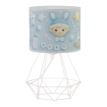 Lampada da tavolo per bambini KIDS ROOM 1xE27/60W/230V Ø 18 cm astronauta