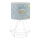 Lampada da tavolo per bambini KIDS ROOM 1xE27/60W/230V Ø 18 cm astronauta