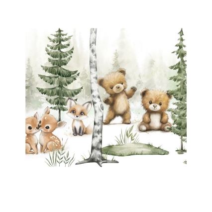 Lampada da tavolo per bambini KIDS ROOM 1xE27/60W/230V Ø 18 cm, con simpatici animaletti