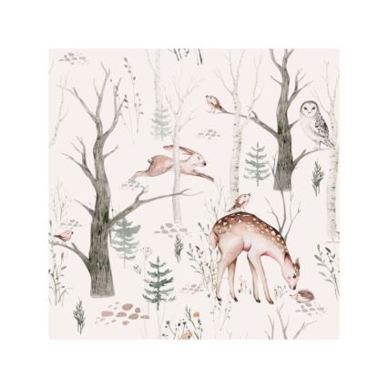 Lampada da tavolo per bambini KIDS ROOM 1xE27/60W/230V, Ø 18 cm, motivo animaletti