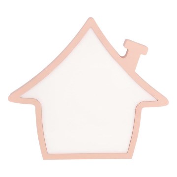 Lampada da tavolo per bambini LED HOUSE LED/10W/230V rosa