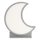 Lampada da tavolo per bambini LED MOON LED/12W/230V grigia
