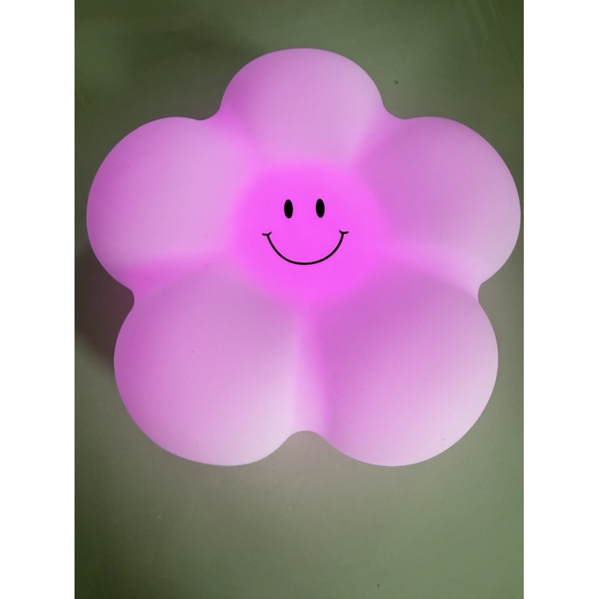 Lampada da tavolo per bambini LED RGB a sfioramento, alimentazione 3xAAA