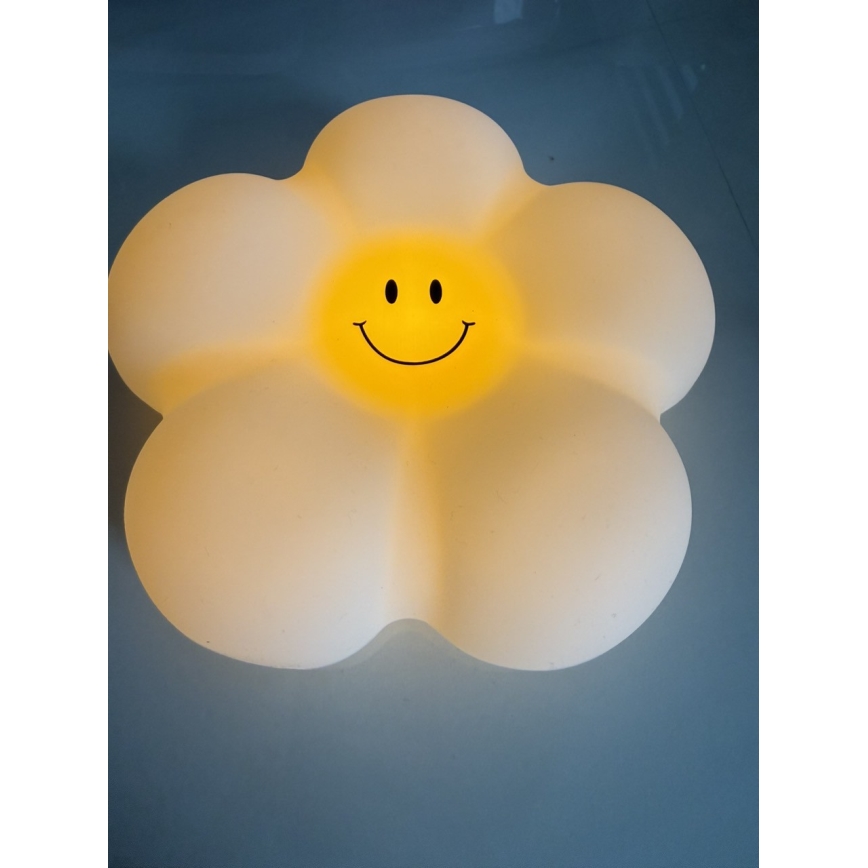 Lampada da tavolo per bambini LED RGB a sfioramento, alimentazione 3xAAA