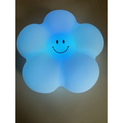 Lampada da tavolo per bambini LED RGB a sfioramento, alimentazione 3xAAA