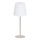 Lampada da tavolo per esterni dimmerabile a sfioramento LED RGBW LUCIA LED/2W/5V 1800/2700/6500K 3600 mAh IP44 beige