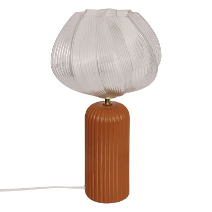 Lampada da tavolo PHYLAS 1xE14/40W/230V arancione di Atmosphera