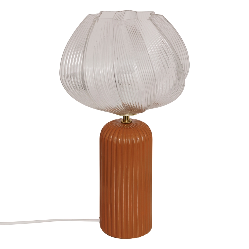 Lampada da tavolo PHYLAS 1xE14/40W/230V arancione di Atmosphera