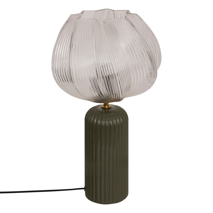 Lampada da tavolo PHYLAS 1xE14/40W/230V verde di Atmosphera