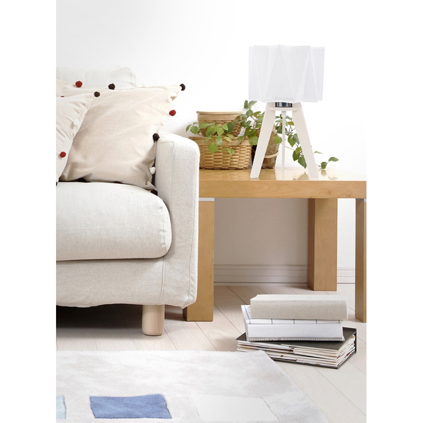 Lampada da tavolo PIANO NATUR 1xE27/60W/230V