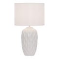 Lampada da tavolo PINEAPLE 1xE27/40W/230V bianca