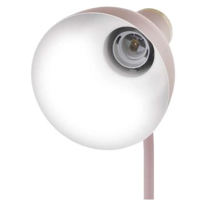 Lampada da tavolo POPPY 1xE27/25W/230V rosa