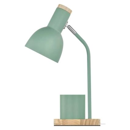 Lampada da tavolo POPPY 1xE27/25W/230V verde