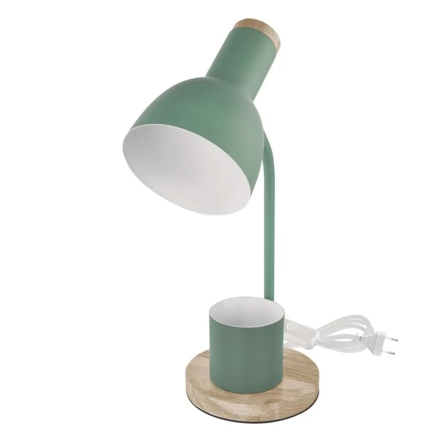 Lampada da tavolo POPPY 1xE27/25W/230V verde