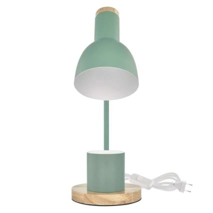 Lampada da tavolo POPPY 1xE27/25W/230V verde