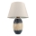 Lampada da tavolo RAMZES 1xE27/40W/230V beige/blu