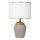Lampada da tavolo RAMZES 1xE27/40W/230V bianca/beige