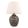 Lampada da tavolo RAMZES 1xE27/40W/230V bianca/nera