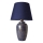 Lampada da tavolo RAMZES 1xE27/40W/230V blu