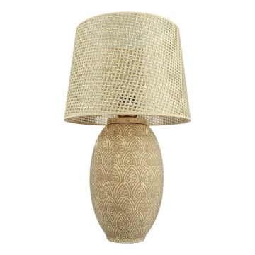 Lampada da tavolo RAMZES 1xE27/40W/230V dorata