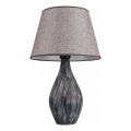 Lampada da tavolo RAMZES 1xE27/40W/230V grigia