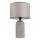 Lampada da tavolo RAMZES 1xE27/40W/230V grigia