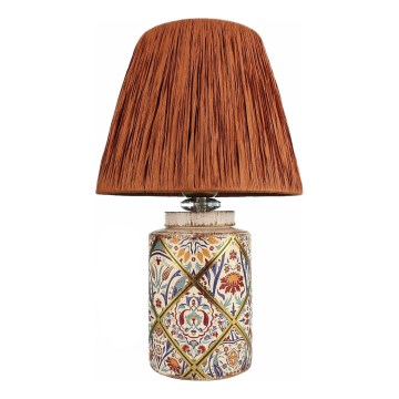 Lampada da tavolo RAMZES 1xE27/40W/230V in rafia