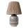 Lampada da tavolo RAMZES 1xE27/40W/230V marrone