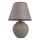 Lampada da tavolo RAMZES 1xE27/40W/230V marrone