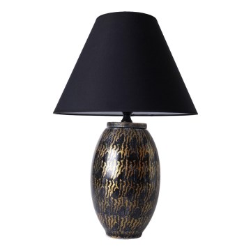 Lampada da tavolo RAMZES 1xE27/40W/230V nera